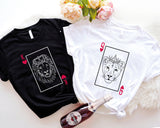 King and Queen Matching Shirts, Couples King Queen Shirts, King Queen Shirts