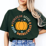 Pumpkin Spice Everything Nice Tee, Fall Shirt