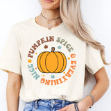 Pumpkin Spice Everything Nice Tee, Fall Shirt