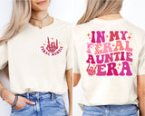 Somebody's Feral Aunt Sweatshirt, Cool Aunt Shirt