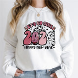 Let's Go Girls 2024 Happy New Year T-shirt, Happy New Year Shirt