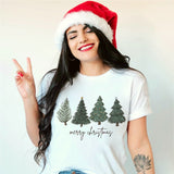 Christmas Trees Shirt, Merry Christmas Shirt