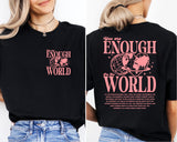 You Are Enough For The World Shirt, God Shirt, Jesus Shirt, Spiritual Tee, Motivational Tee