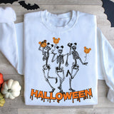 Halloween Skeleton Shirt, Fall Season Sweatshirt