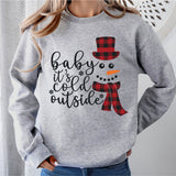 Baby It's Cold Outside Shirt, Christmas Sweaters