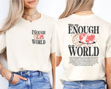 You Are Enough For The World Shirt, Religious Shirt, Christian Shirt, Faith Shirt