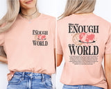 You Are Enough For The World Shirt, Religious Shirt, Christian Shirt, Faith Shirt