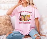 Calorias de amor No Cuentan Valentines Day Shirt, Mexican Valentines Shirt