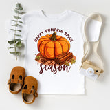 Happy Pumpkin Spice Season Shirt, Thankful Pumpkin Tee