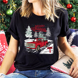 Merry Christmas Truck Shirt, Merry Christmas Sweatshirt