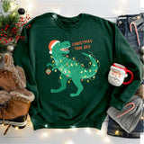 Tree Rex Christmas Shirt, Kids Christmas Birthday