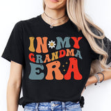 In My Grandma Era T-Shirt, Wild Flowers Grandma Shirt