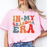 In My Grandma Era T-Shirt, Wild Flowers Grandma Shirt