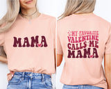 Mama Valentine's Day Shirt, Cute Valentine Sweatshirt, Womens Valentines Day Tee