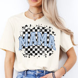 Checkered Mama Shirt, Mom Life Shirt