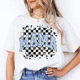 Checkered Mama Shirt, Mom Life Shirt