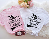 Birthday Witch Shirt, Birthday Crew Shirts