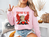 Trump is My Valentine Shirt, Trump Lover Shirt, Retro Valentine Shirt