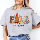 Fall In Love Shirt, Thanksgiving Gnome Shirt