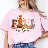 Fall In Love Shirt, Thanksgiving Gnome Shirt