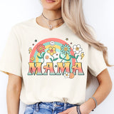 Floral Mama Shirt, Cute Mom Shirt