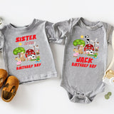 Farm Birthday Shirt, Personalized Farm Family Matching Birthday T-Shirt