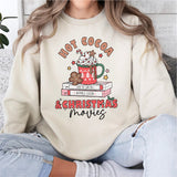 Hot Cocoa And Christmas Movies T-Shirt, Funny Christmas Shirt