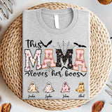 Custom Mama And Her Children Halloween Shirt, Little Ghosts T-Shirt