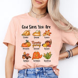 God Says You Are Shirt, Fall Christian Shirt