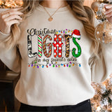 My Favorite Color Is Christmas Lights Sweatshirt, Christmas Shirt