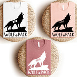 Wolf Pack Shirts, Family Wolf Pack Tees