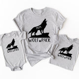 Wolf Pack Shirts, Family Wolf Pack Tees