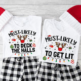 Most Likely to Christmas Shirts, Family Christmas Shirts