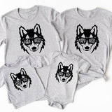 Wolf Pack Shirts, Family Wolf Pack Shirts