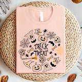 Halloween Trick or Treat Shirt, Halloween Party Shirt