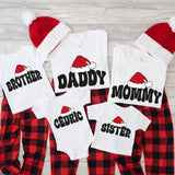 Custom Christmas Shirt, Daddy Mommy Christmas Shirt