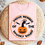 Proud Member of the Spooky Squad T-Shirt, Funny Halloween Gift