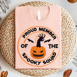 Proud Member of the Spooky Squad T-Shirt, Funny Halloween Gift