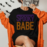 Spooky Babe Mama Shirt, Spooky Vibes Shirt