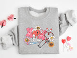 XOXO Nurse Valentine's Day Shirt, Nurse Valentine Sweatshirt, Nursing T-Shirt