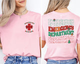 Emergency Department Christmas Shirt, Custom ER Crew Shirt