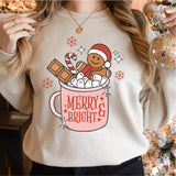 Christmas Cookie Shirt, Merry and Bright Christmas Shirt