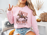 Cupid Find Me A Cowboy Valentine's Day Tee, Western Valentines T-Shirt