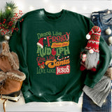 Dance Like Frosty, Shine Like Rudolf, Love Like Jesus T-Shirt