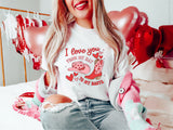 I Love You From My Hat To My Boots Shirt, Cowgirl Valentine Sweater