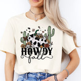 Thanksgiving Cows Shirt, Howdy Fall Vibes Shirt