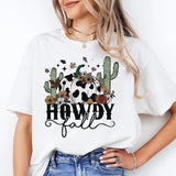 Thanksgiving Cows Shirt, Howdy Fall Vibes Shirt