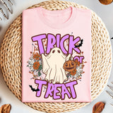 Halloween Trick or Treat Shirt, Halloween Party Shirt