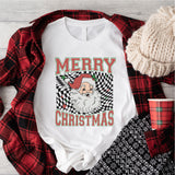 Merry Christmas Shirt, Retro Santa Christmas Shirt