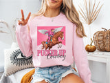 Pucker Up Cowboy Shirt, Country Valentine's Day Tee, Western Valentines Sweater